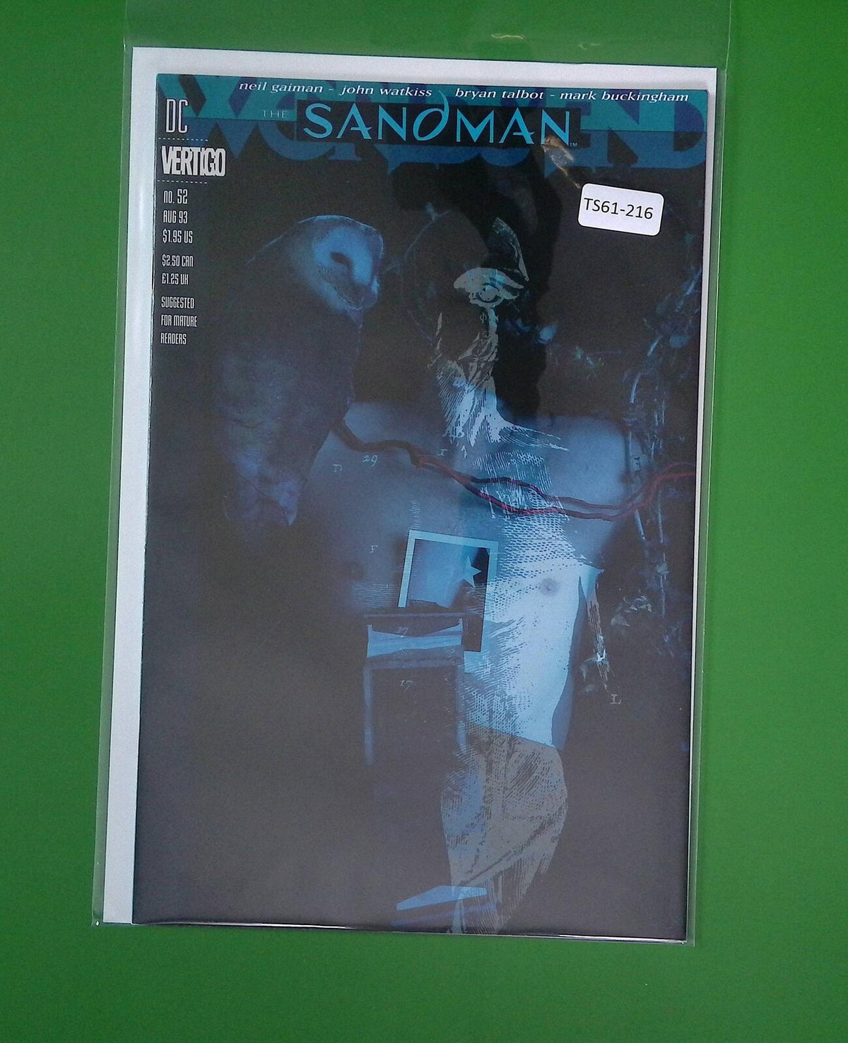 SANDMAN #52 VOL. 2 8.0 DC COMIC BOOK TS61-216