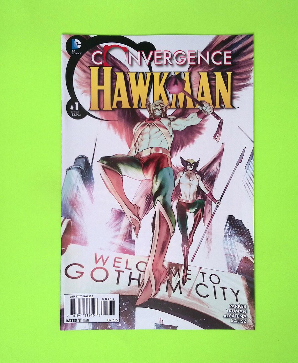 Convergence Hawkman #1 2015 DC Comics High Grade Comic Book X253-23