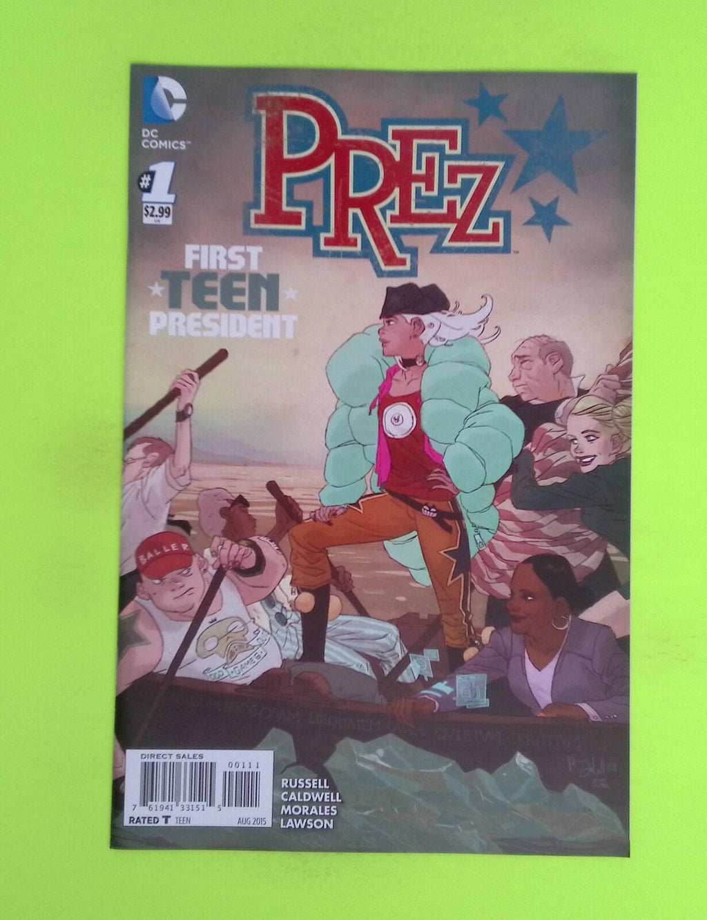 Prez #1 Vol. 2 2015 DC Comics High Grade Comic Book W13-251