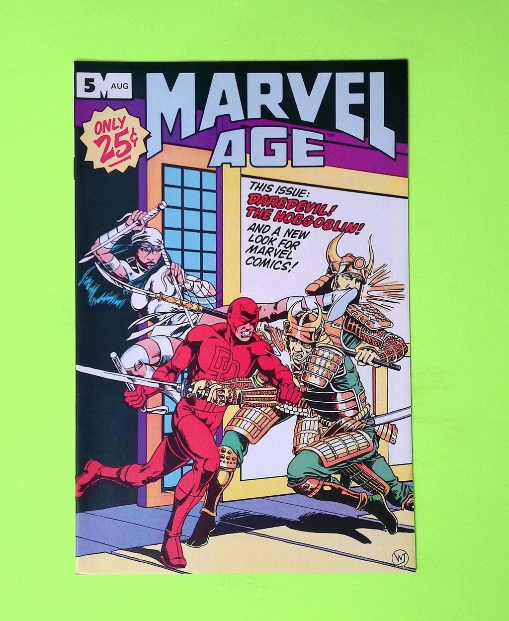 Marvel Age #5 1983 Marvel Comics High Grade Comic Book Q57-169