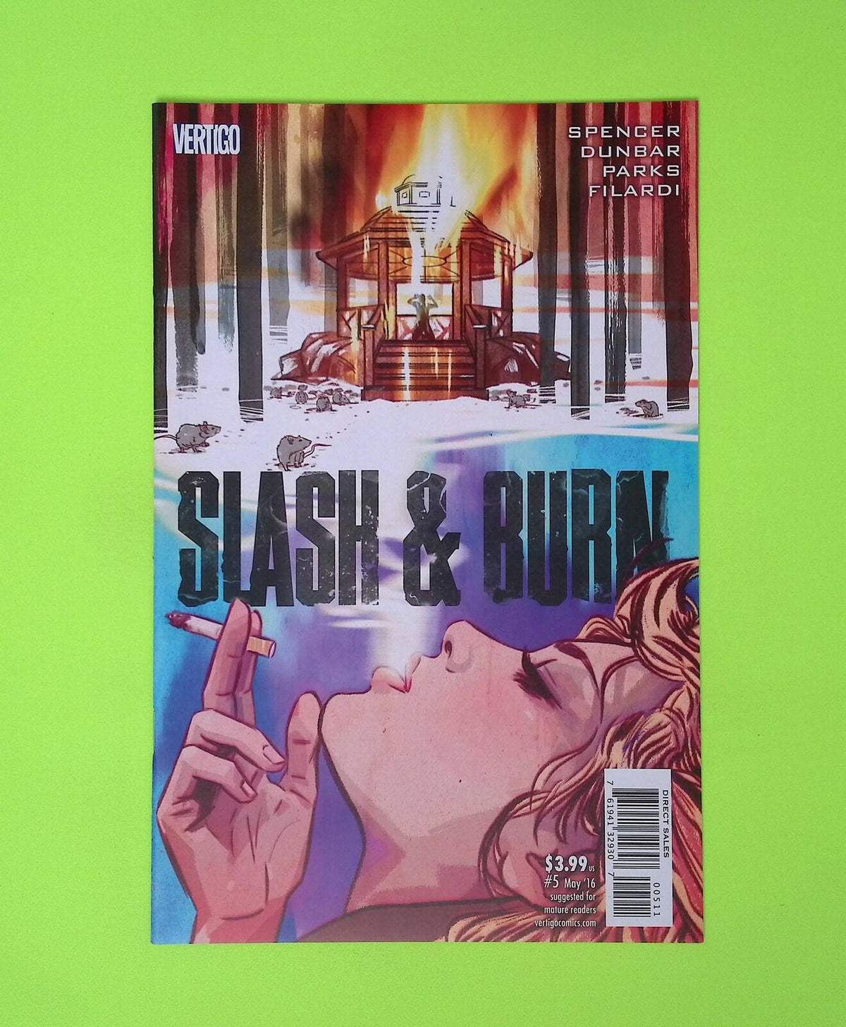 Slash & Burn #5 2016 Vertigo 8.0 Comic Book X219-42