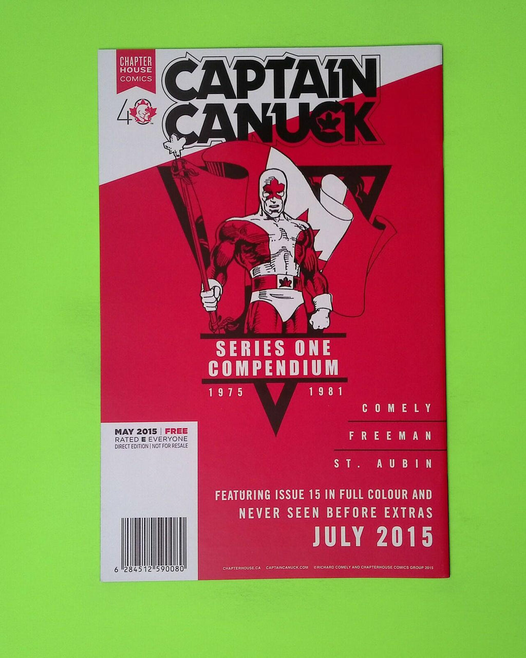 Captain Canuck #0fcbd Vol. 2 2015 Chapter House Publishing Inc. B23-250