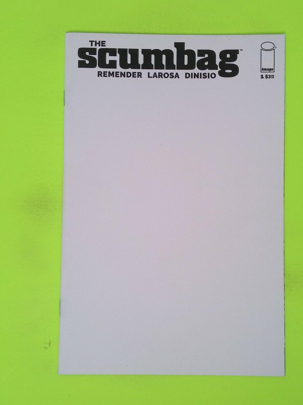 The Scumbag #1c Image Comics Variant High Grade Comic Book W62-50