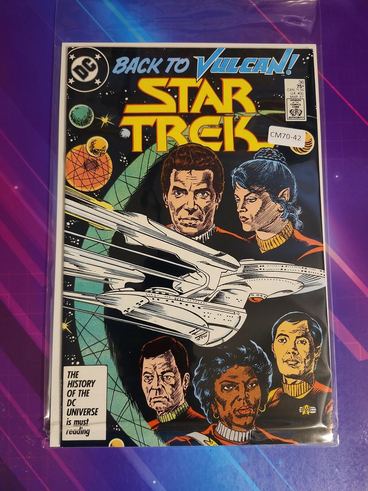 STAR TREK #36 VOL. 3 HIGH GRADE DC COMIC BOOK CM70-42