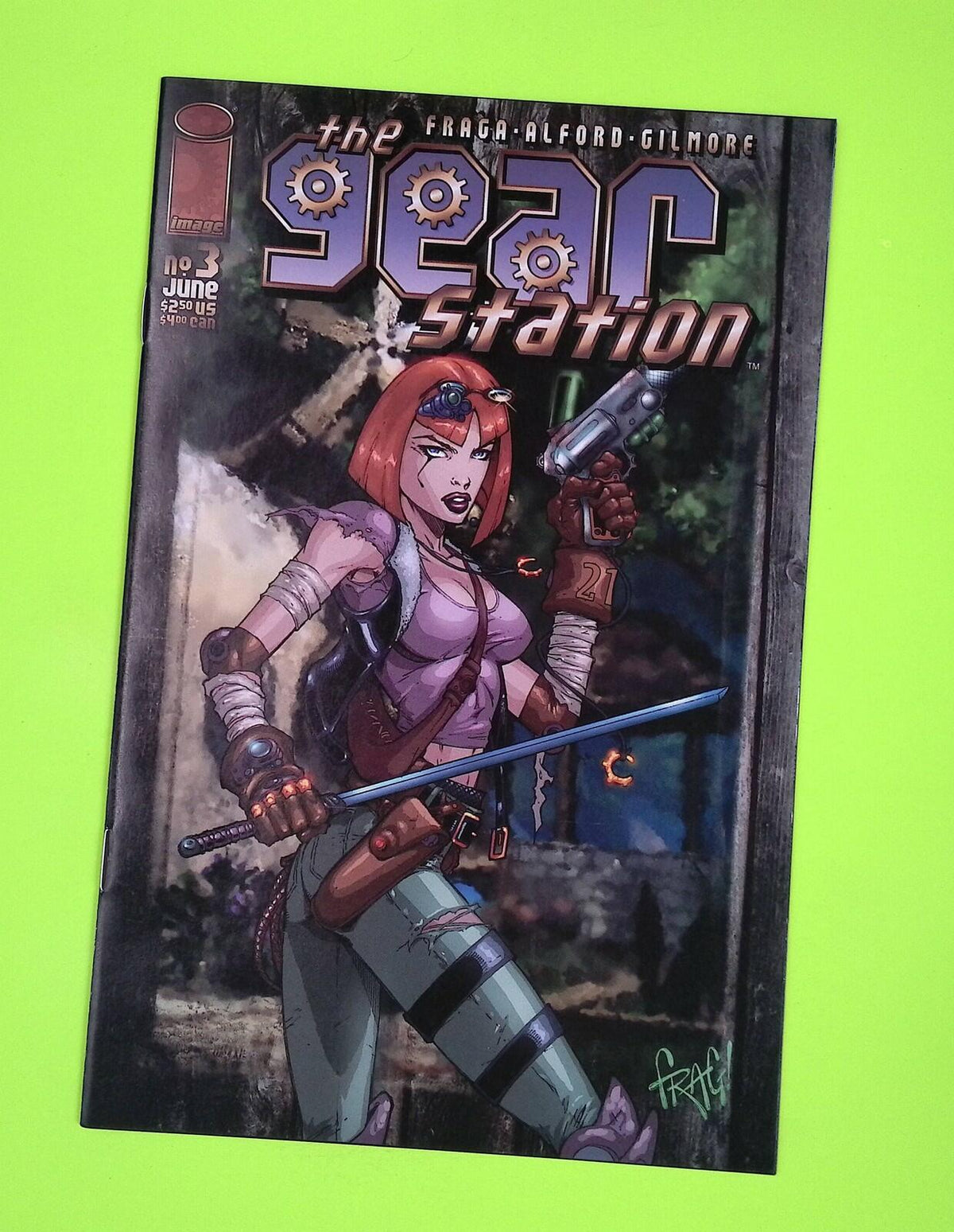 Gear Station #3 2000 Image Comics High Grade Comic Book J87-38