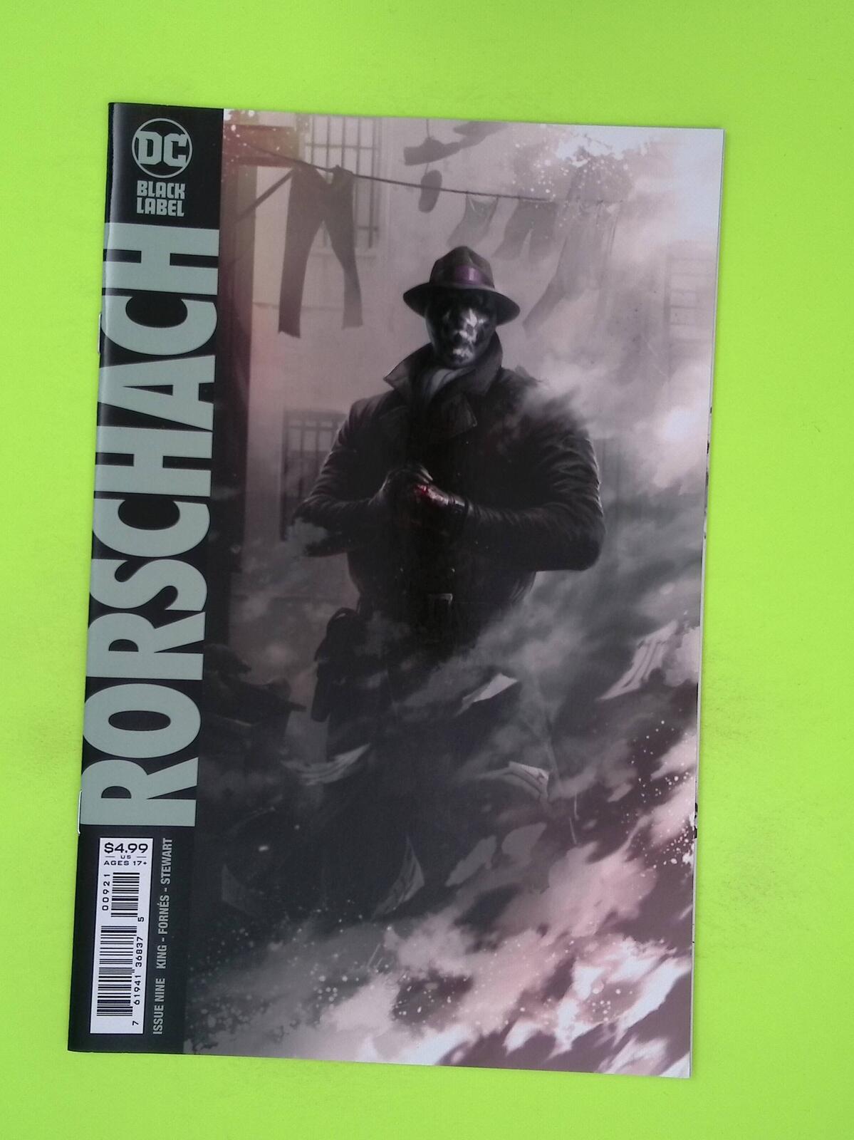 Rorschach #9b Maxi 2021 DC Black Label Variant High Grade Comic Book V84-207
