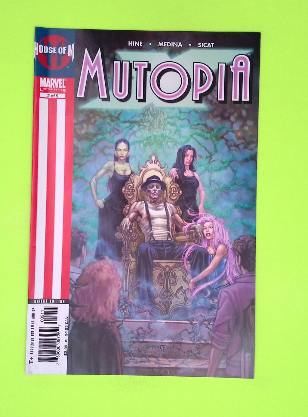 Mutopia X #2 2005 Marvel Comics High Grade Comic Book K46-226