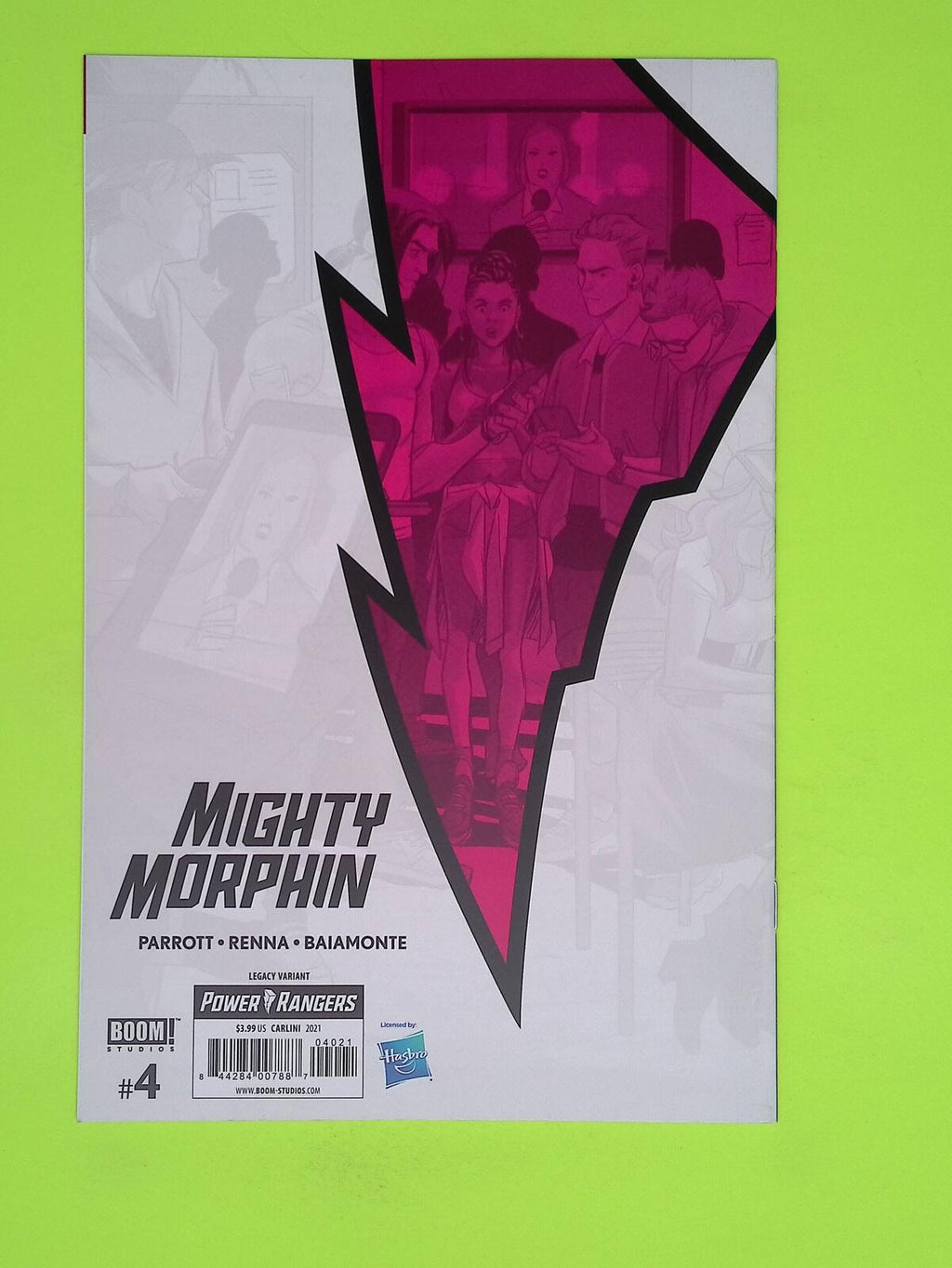 Mighty Morphin #4b 2021 BOOM! Studios Variant High Grade Comic Book K55-171