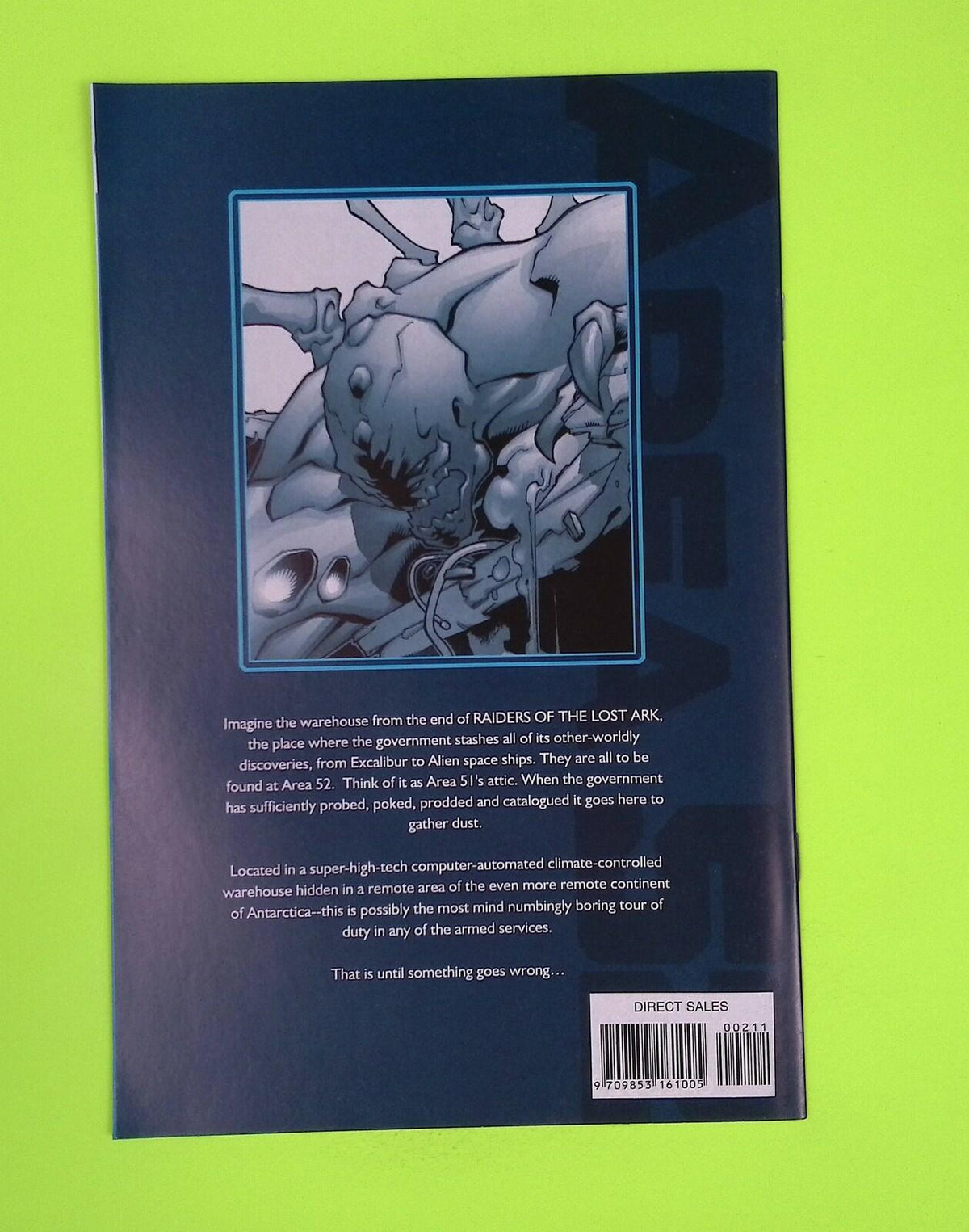 Area 52 #2 2001 Image Comics 8.0 Comic Book G81-193