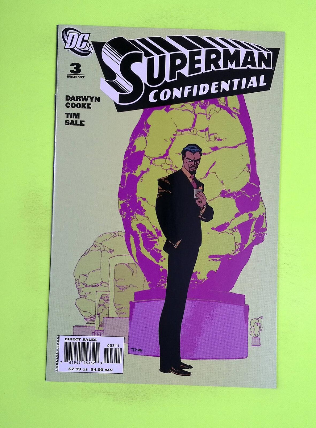 Superman Confidential #3 2007 DC Comics High Grade Comic Book M27-11