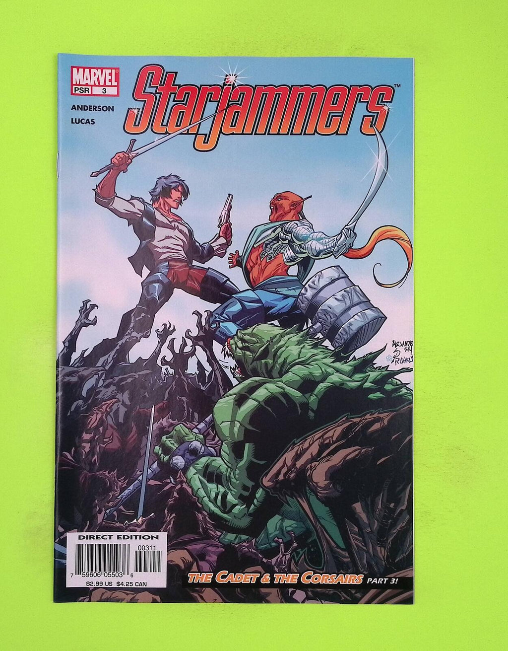 Starjammers #3 Vol. 2 2004 Marvel Comics High Grade Comic Book J17-202