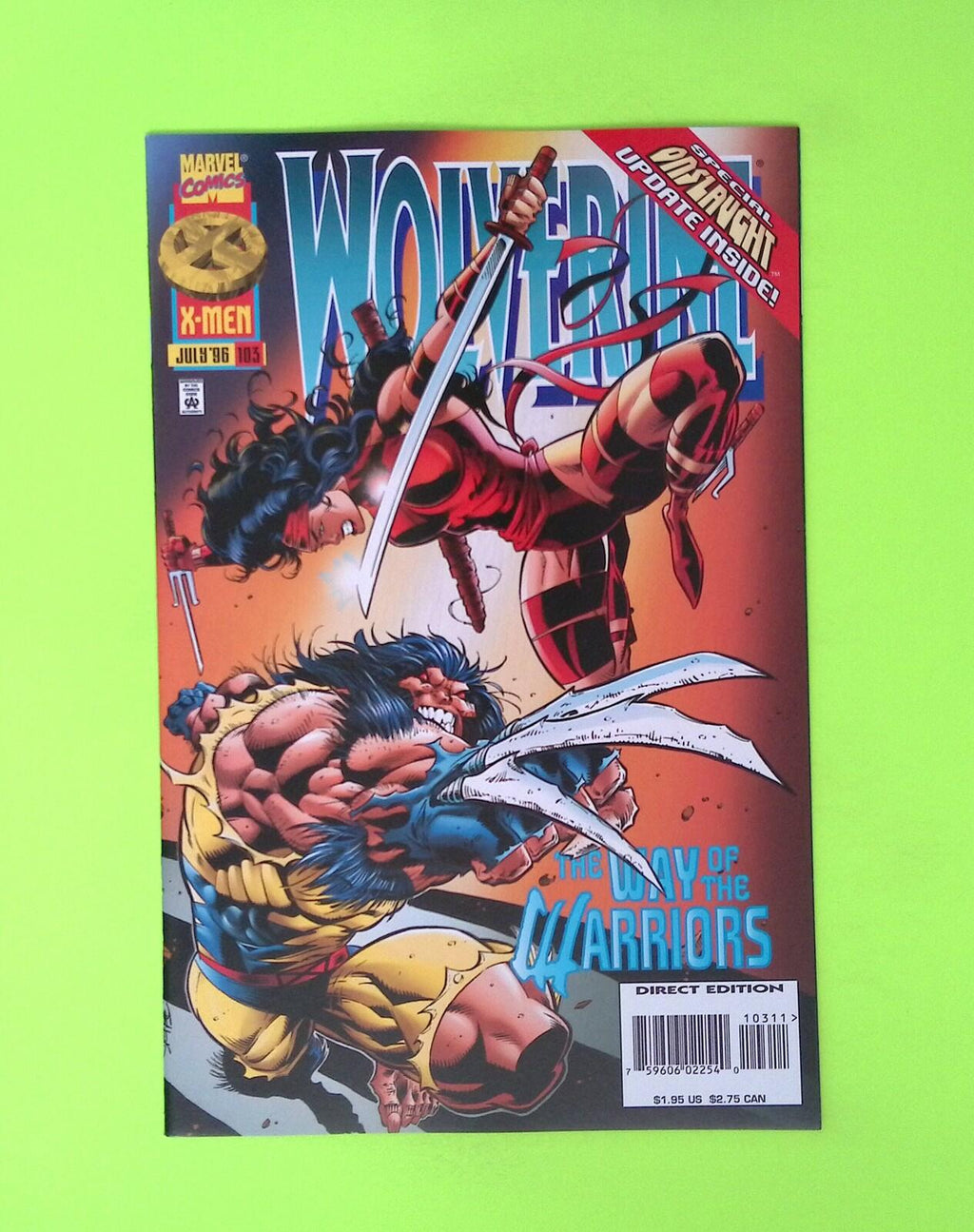 Wolverine #103 Vol. 2 1996 Marvel Comics High Grade Comic Book X265-245