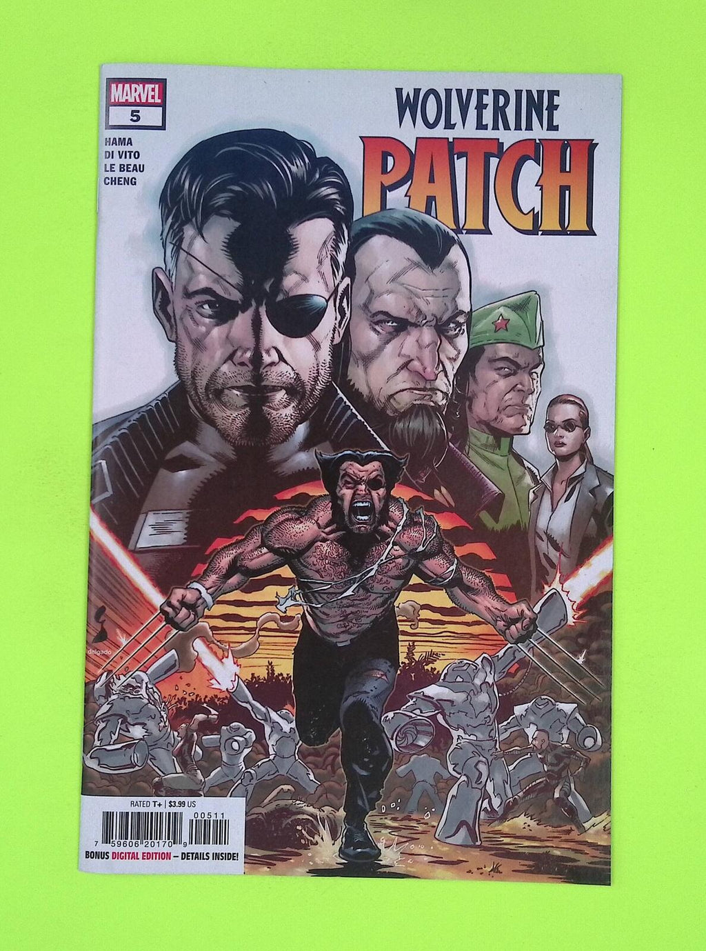 Wolverine Patch #5 2022 Marvel Comics High Grade Comic Book G59-121