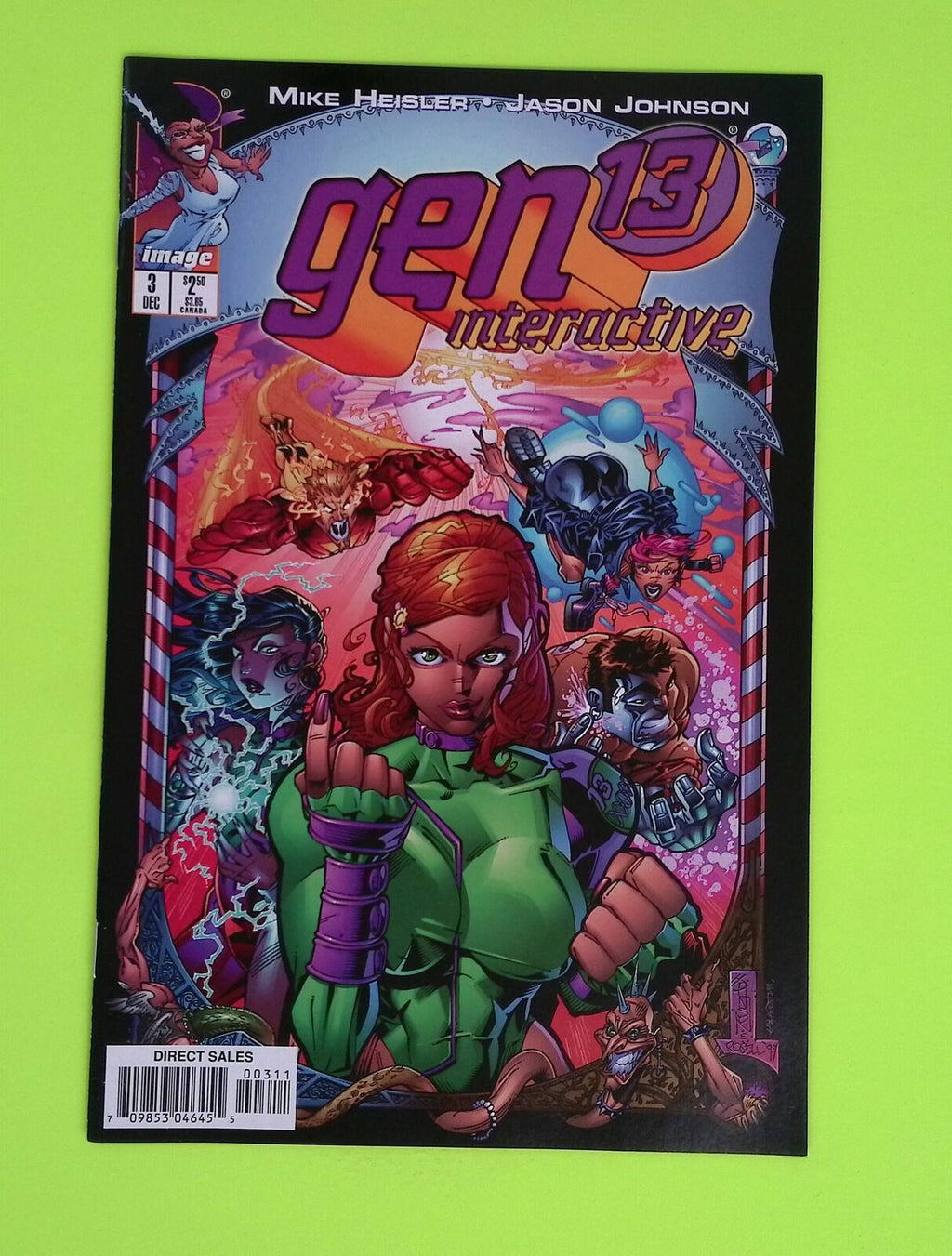 Gen 13 Interactive #3 1998 Image Comics 8.0 Comic Book M55-173