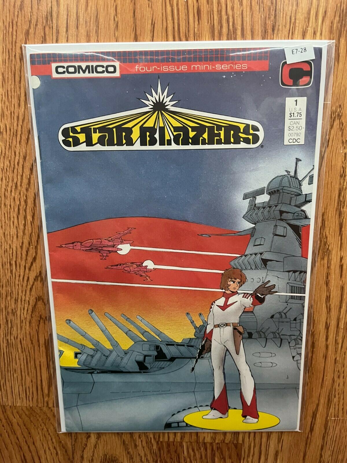 Star Blazers 1 Comico 8.0 High Grade Comic Book E7-28
