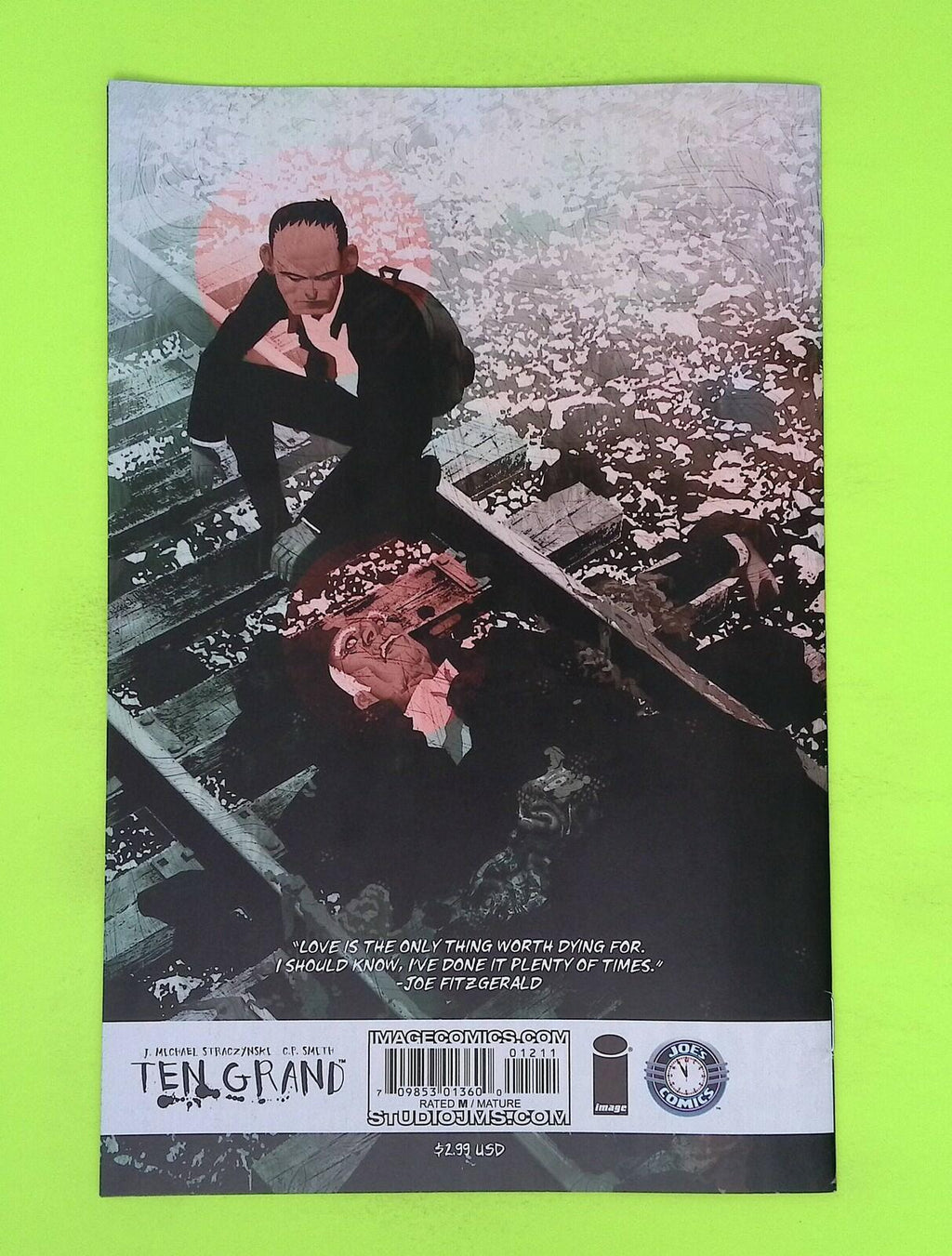 Ten Grand #12 2015 Image Comics 8.0 Comic Book P33-2