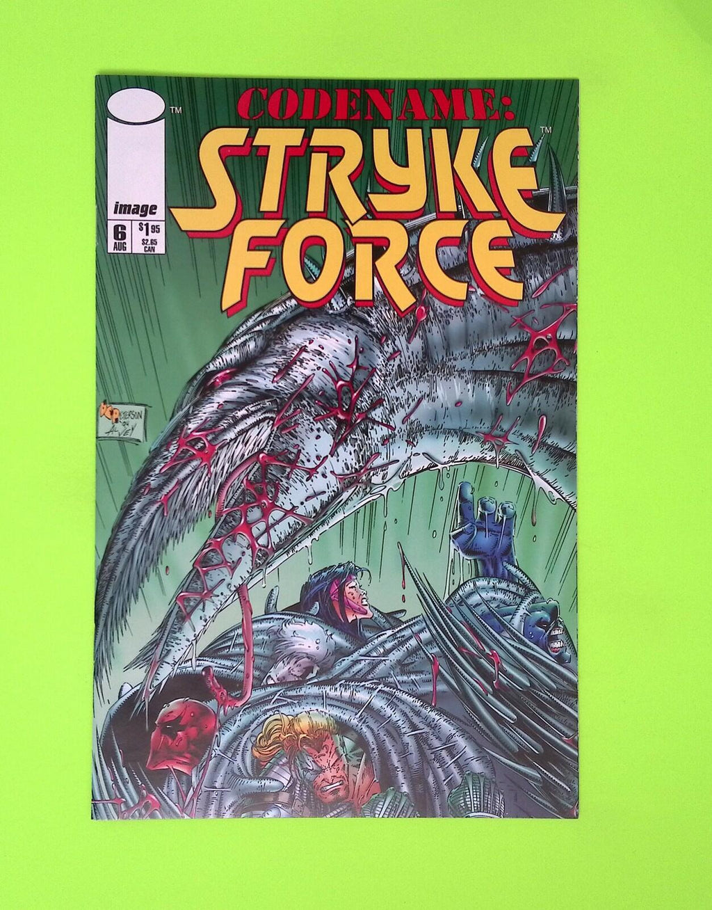 Codename Stryke Force #6 1994 Image Comics Higher Grade Comic Book Q89-230