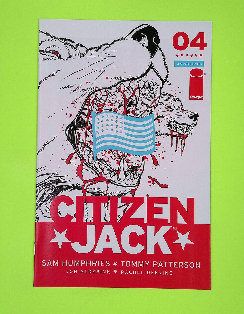 Citizen Jack #4 2016 Image Comics High Grade Comic Book J87-53