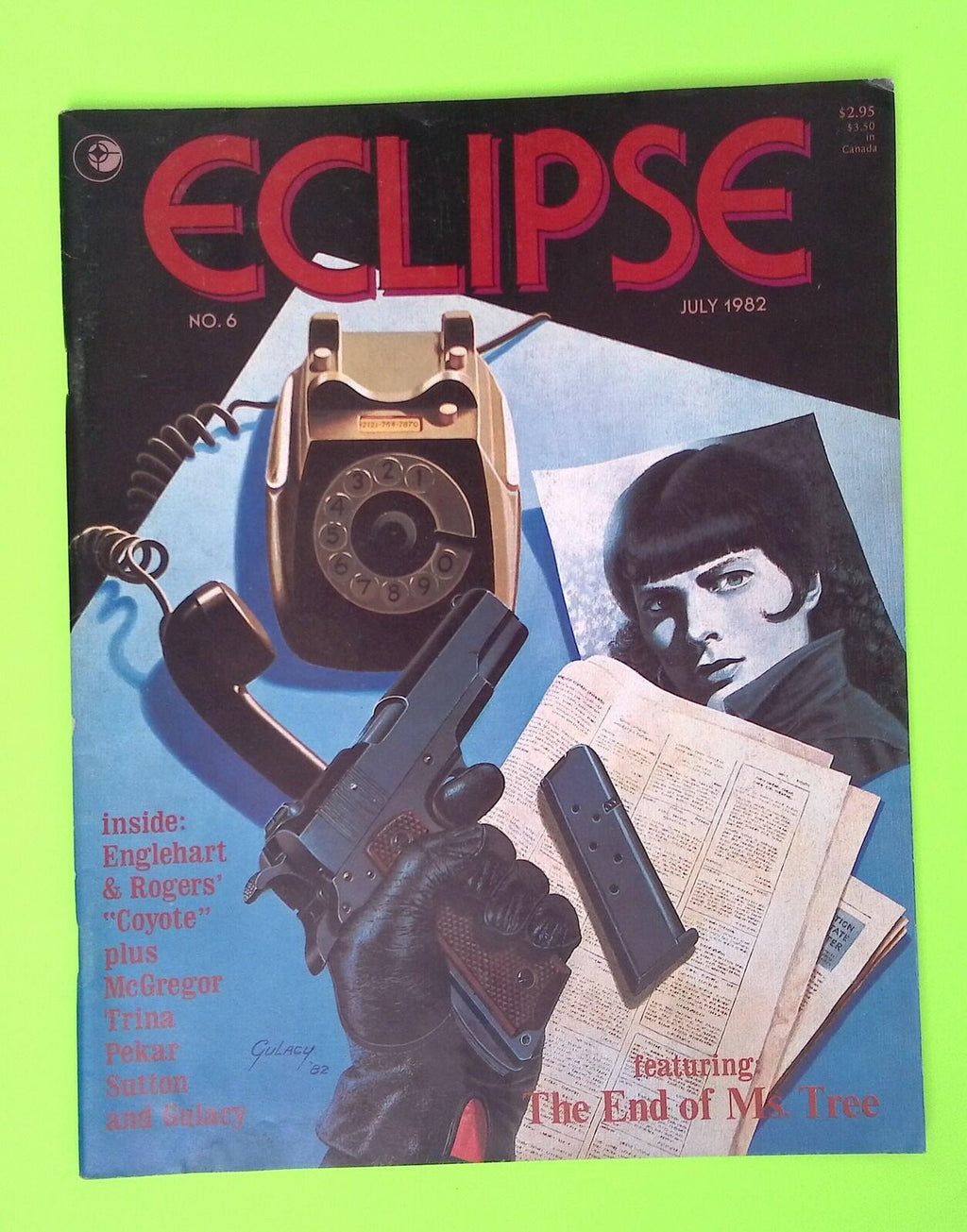 Eclipse #6 1982 Eclipse Comics Mid Grade Comic Book MG20-123