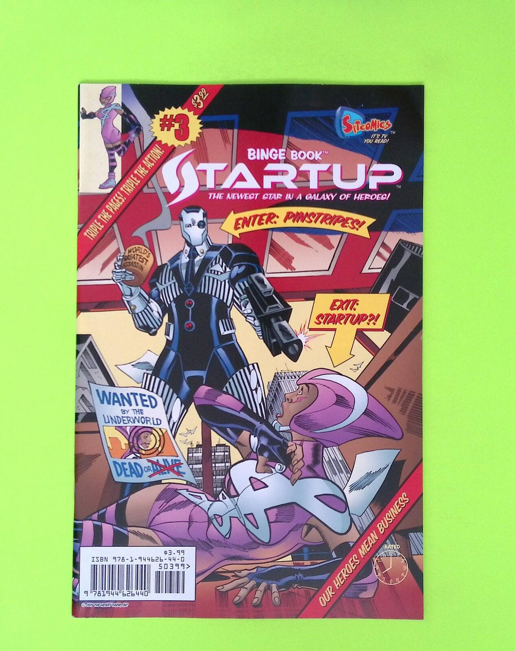 Startup #3 Binge Books High Grade Comic Book X264-36