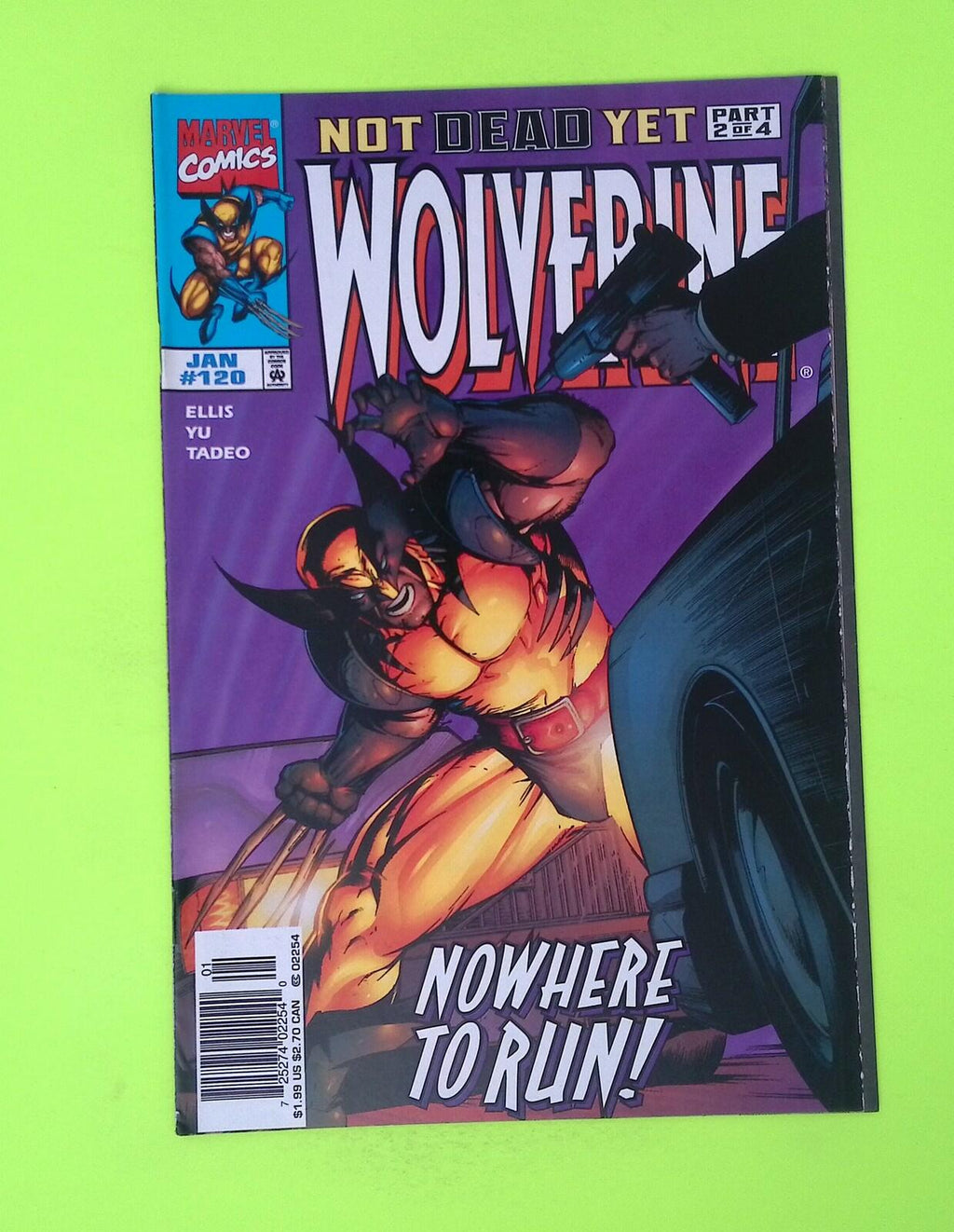 Wolverine #120 Vol. 2 1998 Marvel Comics 8.0 Comic Book W55-252