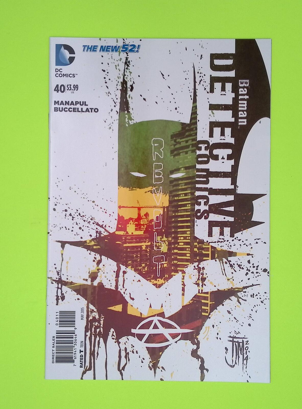 Detective Comics #40 Vol. 2 2015 DC Comics High Grade Comic Book K45-44