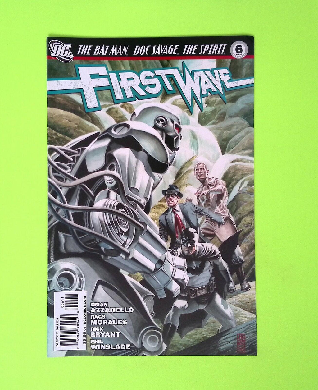 First Wave #6 2011 DC Comics High Grade Comic Book X292-109