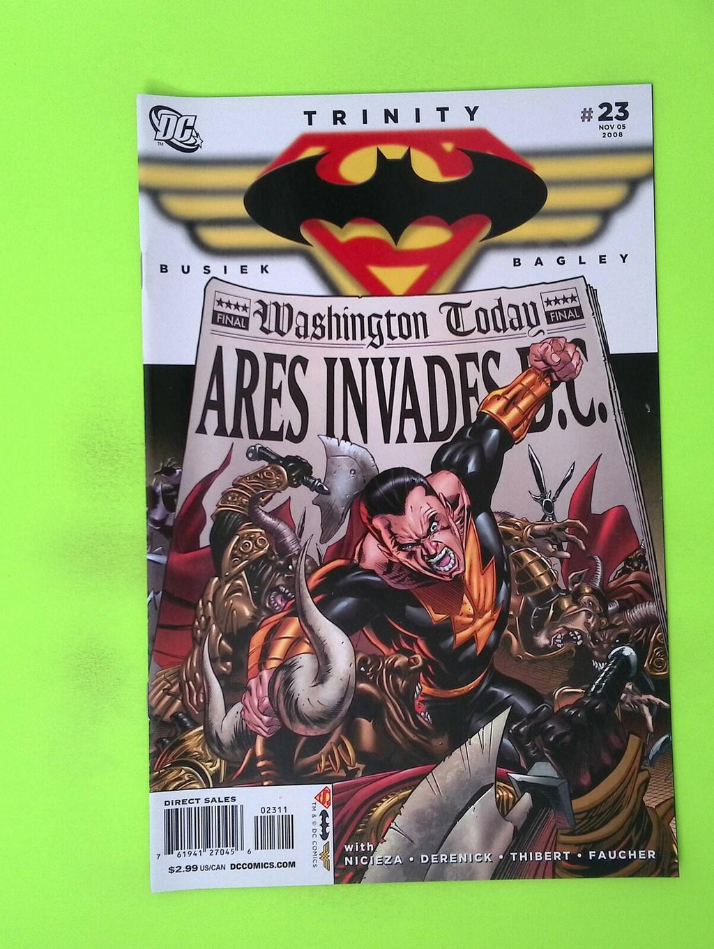 Trinity #23 Vol. 1 2008 DC Comics High Grade Comic Book W201-208