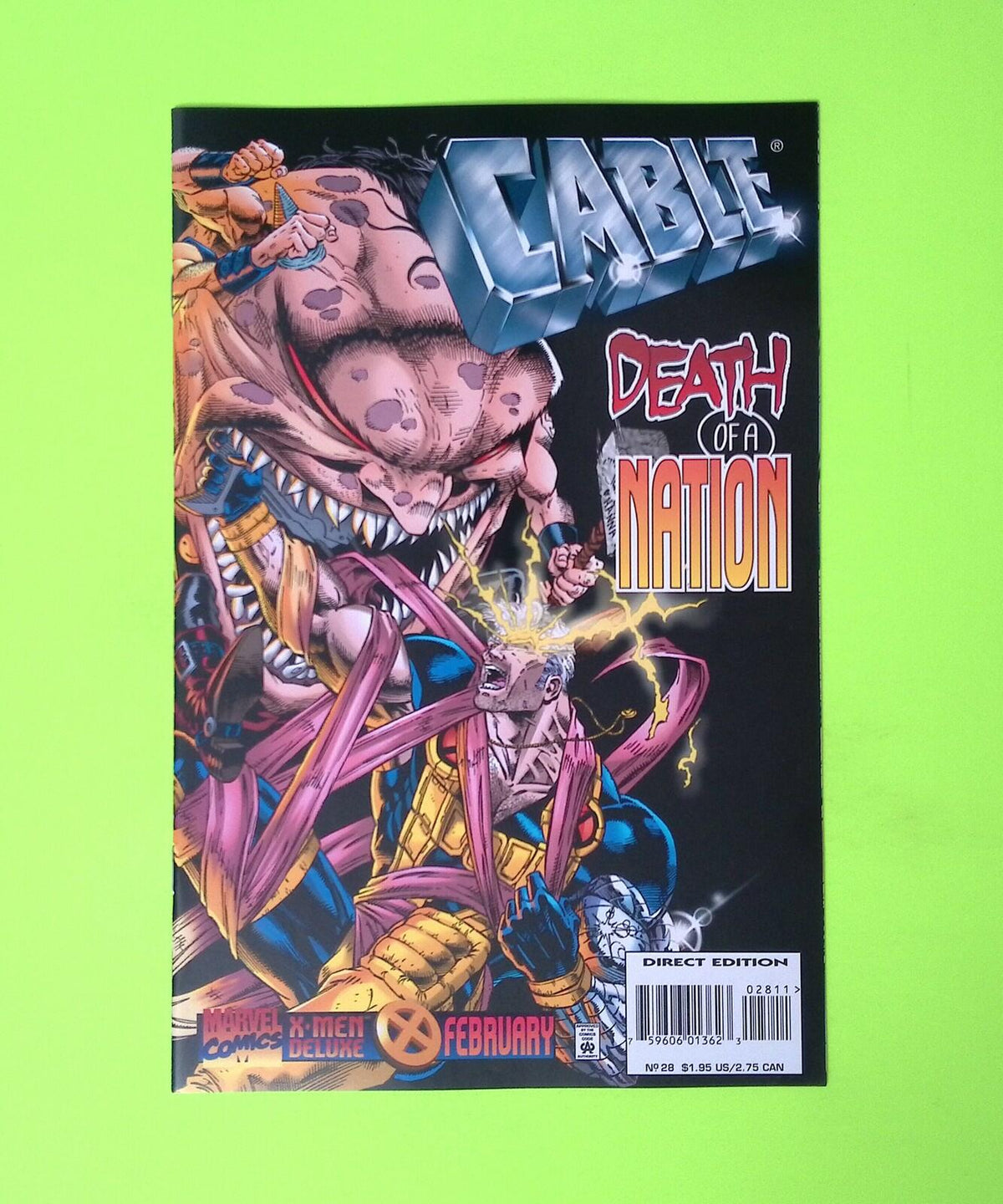 Cable #28 Vol. 1 1996 Marvel Comics 1st App High Grade Comic Book X243-234