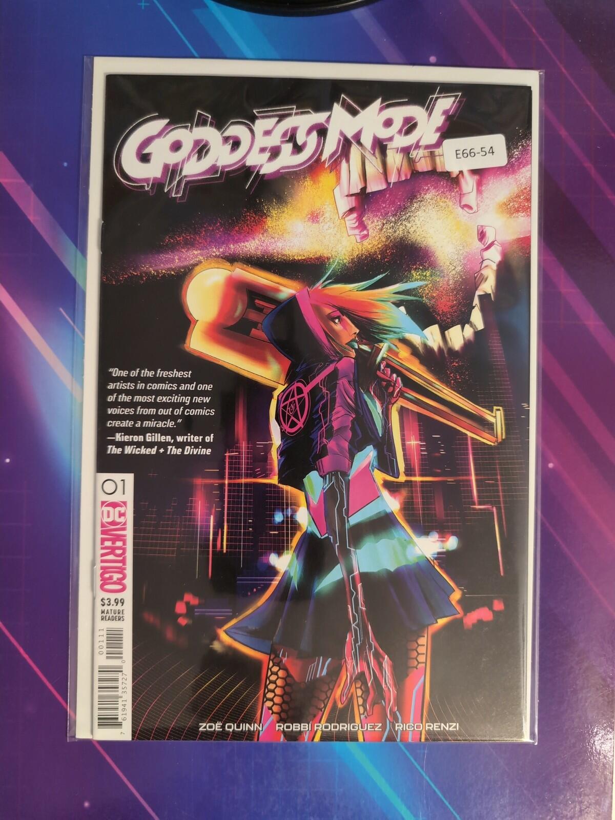GODDESS MODE #1 HIGH GRADE VERTIGO COMIC BOOK E66-54