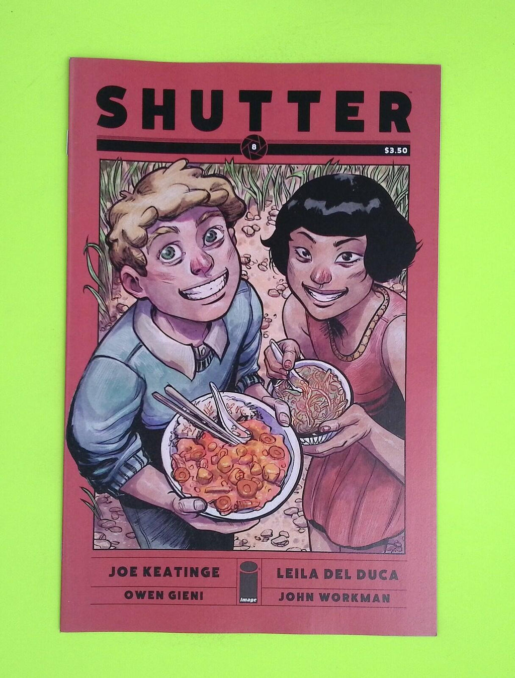 Shutter #8 2015 Image Comics High Grade Comic Book J39-166