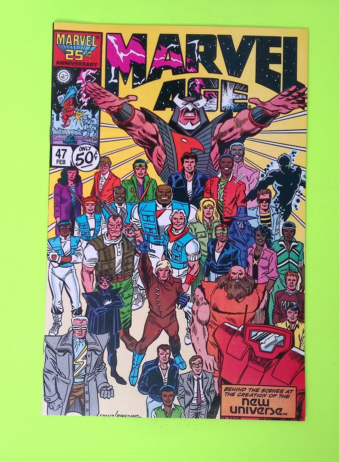 Marvel Age #47 1987 Marvel Comics High Grade Comic Book W31-135