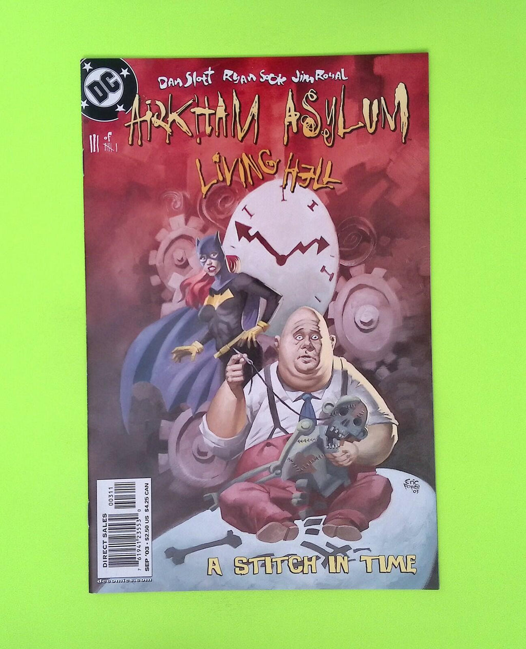Arkham Asylum Living Hell #3 2003 DC Comics High Grade Comic Book X205-108