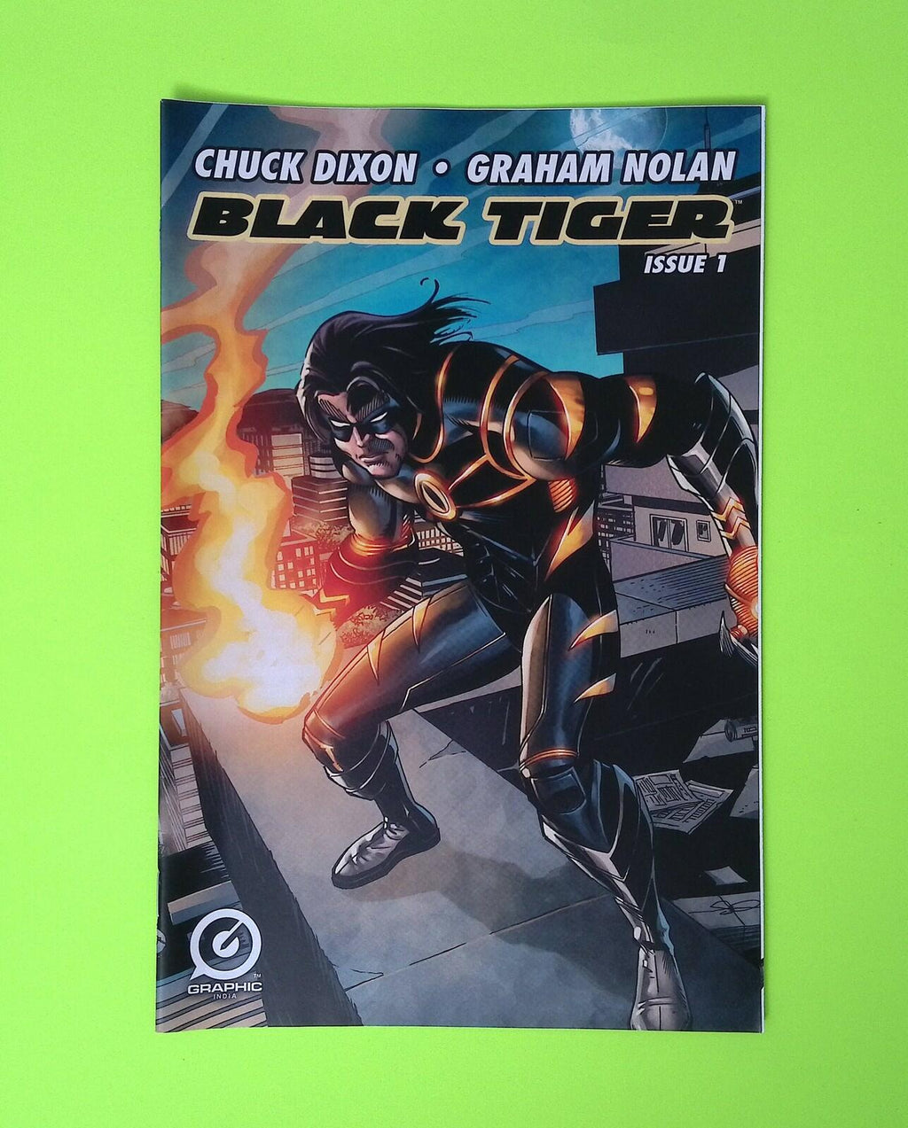 Black Tiger #1 2015 Graphic India Higher Grade Comic Book X229-179