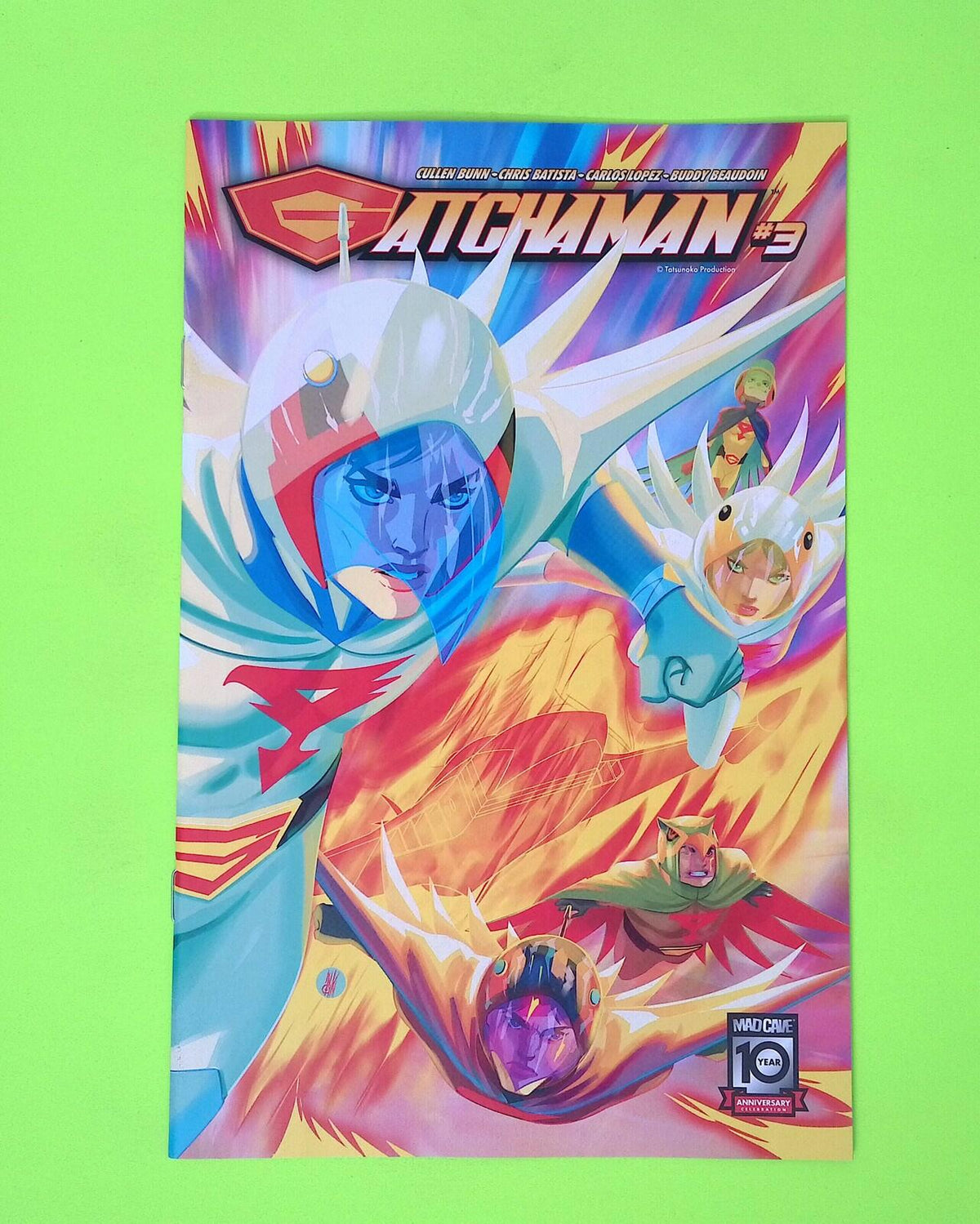 Gatchaman #3 2024 Mad Cave Studios High Grade Comic Book R72-58