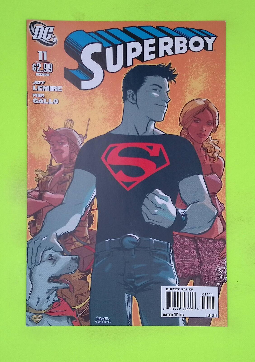 Superboy #11 Vol. 4 2011 DC Comics 8.0 Comic Book K14-191