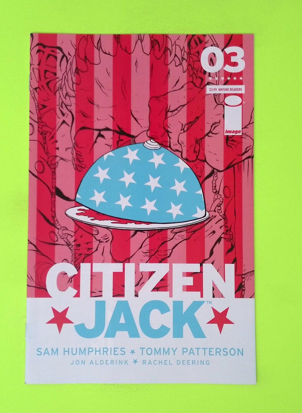 Citizen Jack #3 2016 Image Comics High Grade Comic Book R21-286