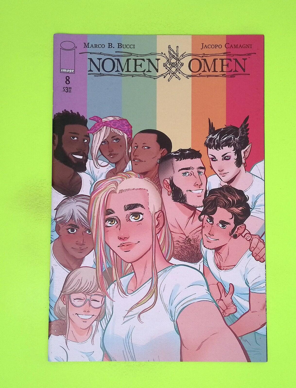 Nomen Omen #8c 2020 Image Comics Variant High Grade Comic Book W25-7