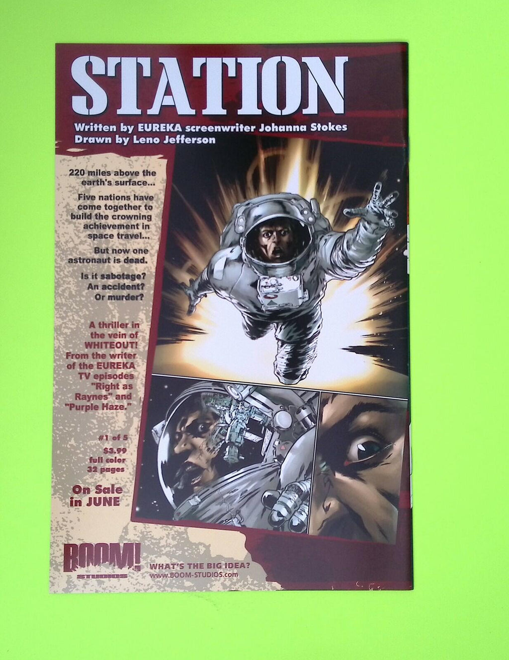 Foundation #4 2008 BOOM! Studios High Grade Comic Book W87-55