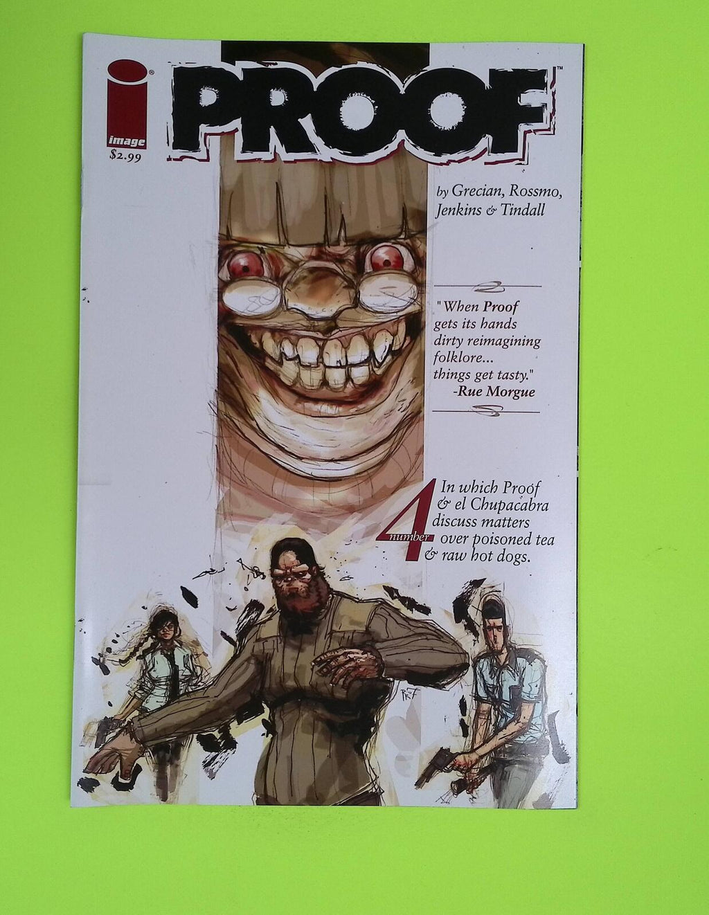 Proof #4 2008 Image Comics High Grade Comic Book M19-115
