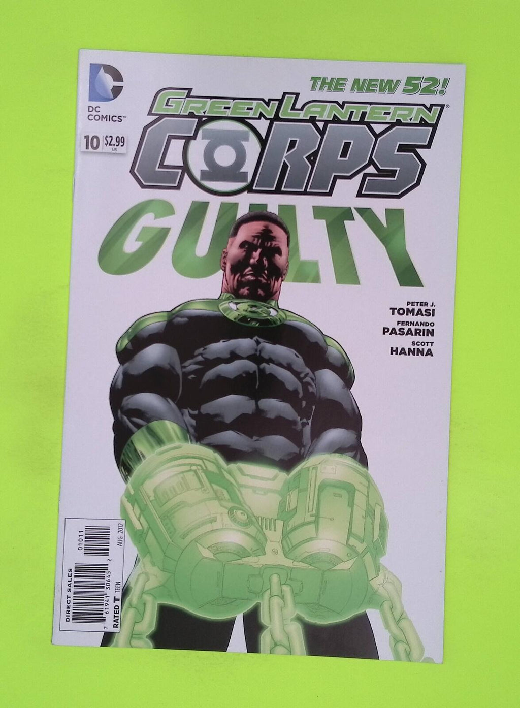 Green Lantern Corps #10 Vol. 3 2012 DC Comics Mid Grade Comic Book K38-197