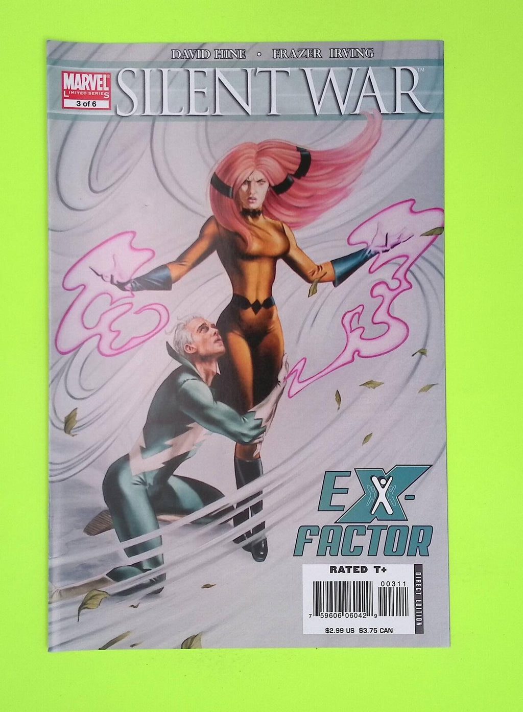 Silent War #3 2007 Marvel Comics High Grade Comic Book K82-193