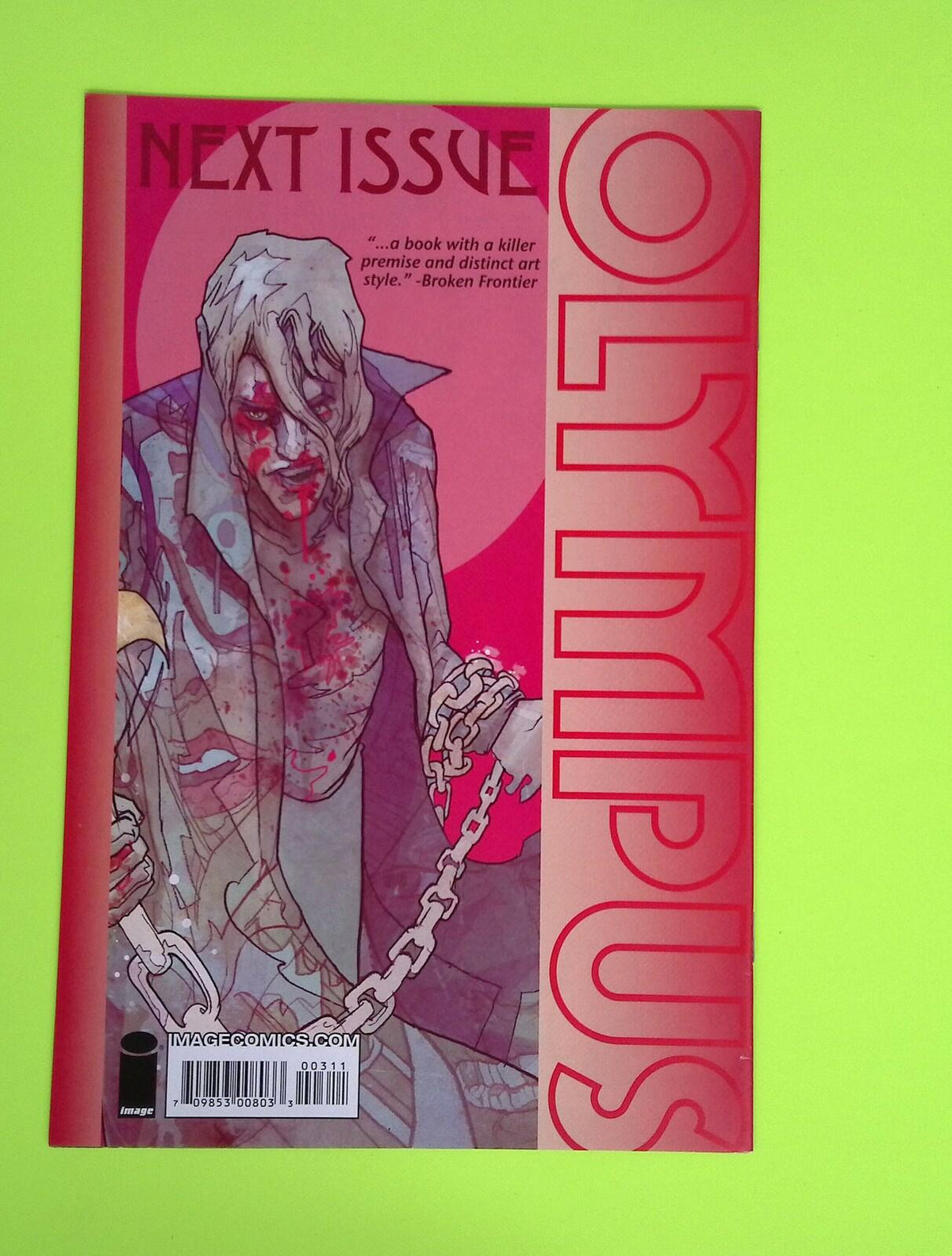 Olympus #3 2009 Image Comics 8.0 Comic Book M63-25
