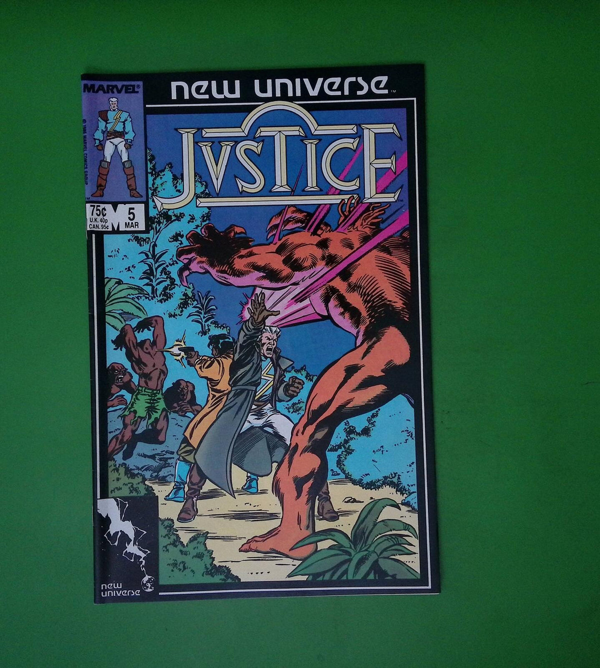 JUSTICE #5 HIGH GRADE MARVEL COMIC BOOK H63-71
