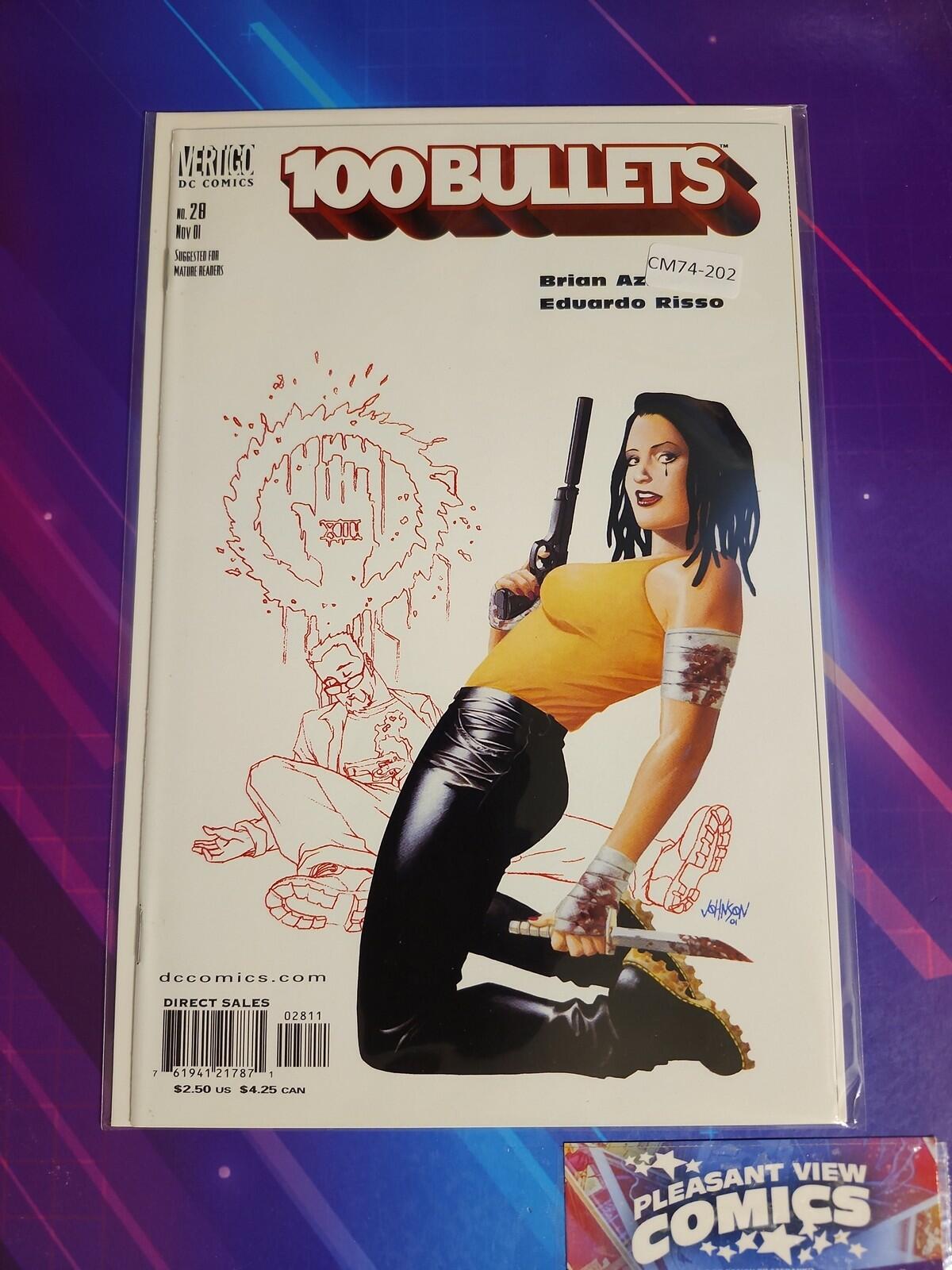 100 BULLETS #28 HIGH GRADE VERTIGO COMIC BOOK CM74-202