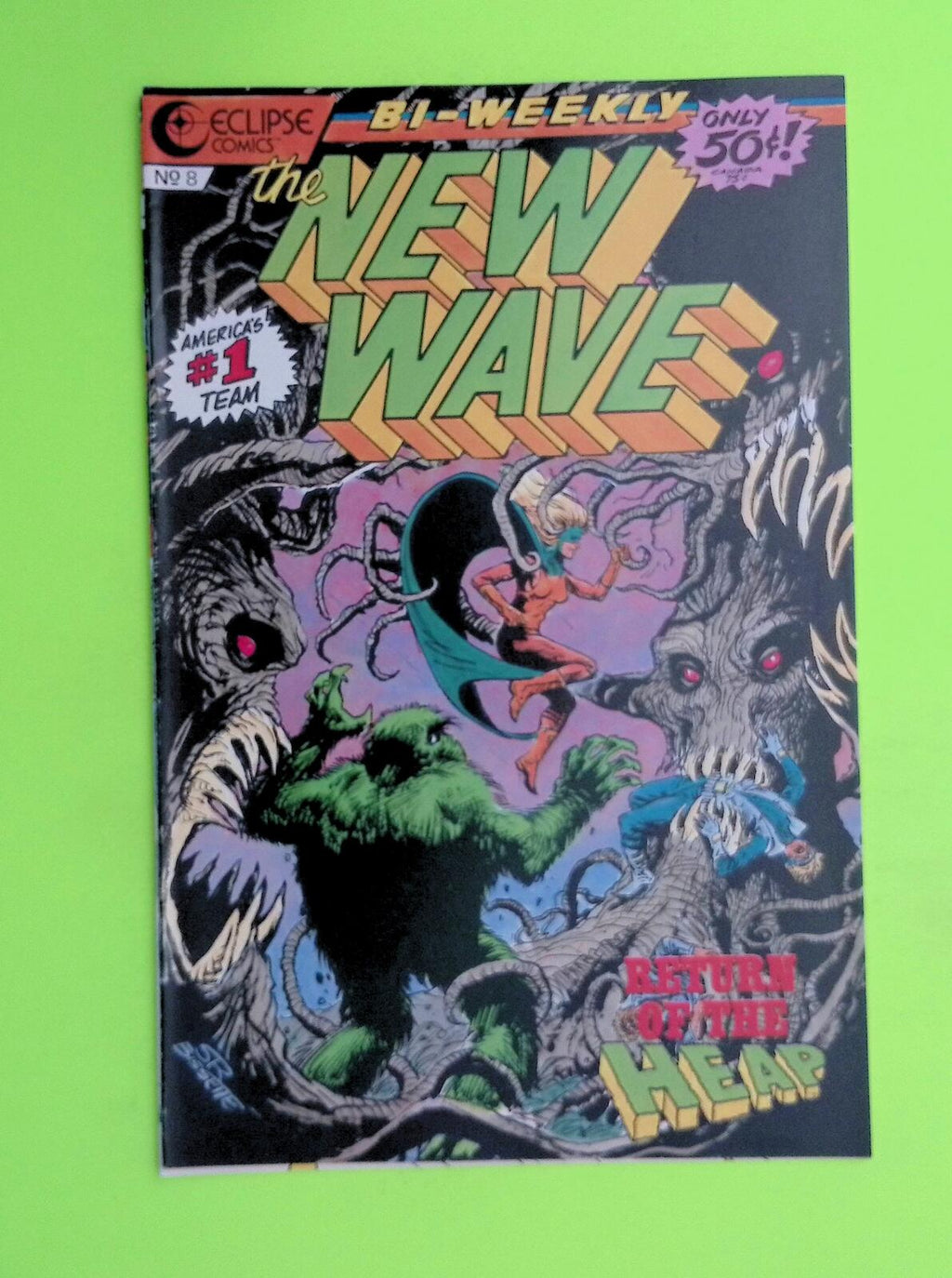 The New Wave #8 Eclipse Comics 8.0 Comic Book L40-243