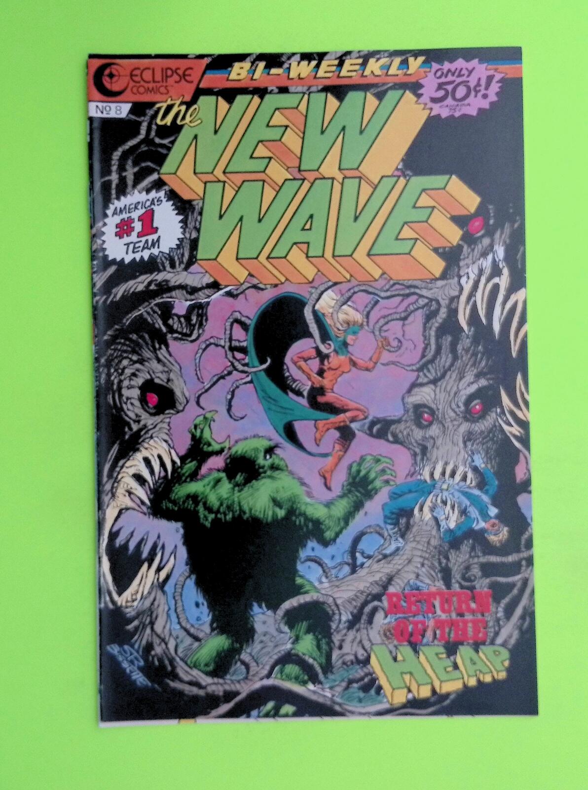 The New Wave #8 Eclipse Comics 8.0 Comic Book L40-243