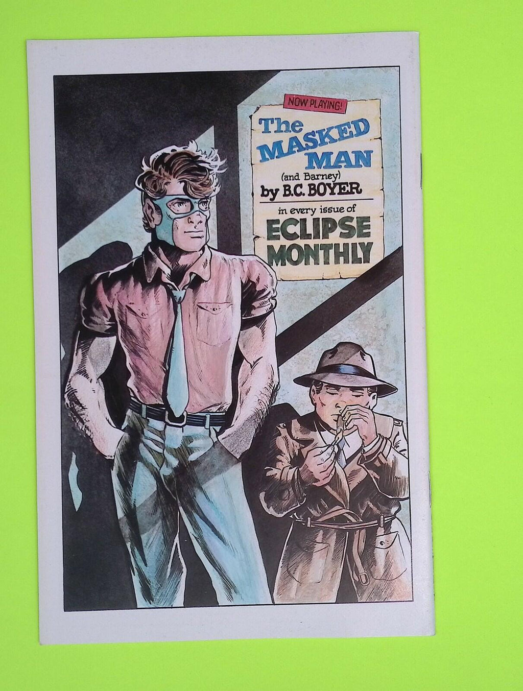 Crossfire #2 1984 Eclipse Comics High Grade Comic Book J47-26