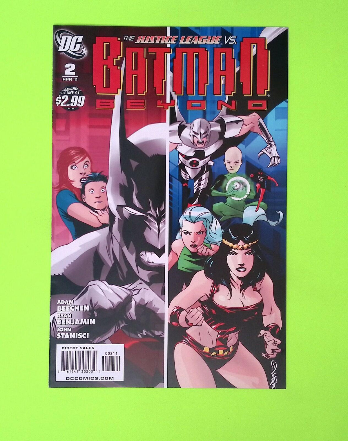 Batman Beyond #2 Vol. 4 2011 DC Comics 8.0 Comic Book X215-42