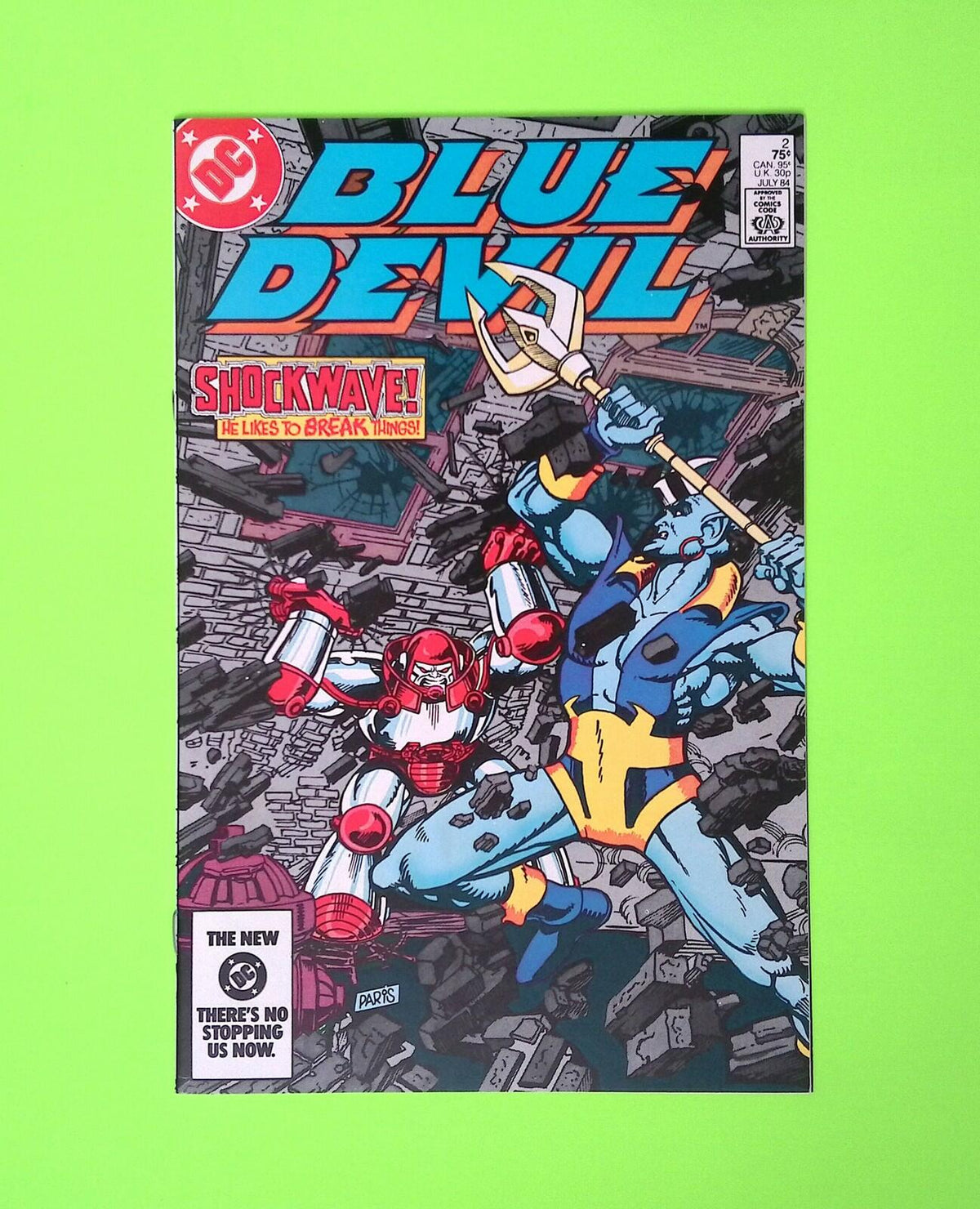 Blue Devil #2 1984 DC Comics High Grade Comic Book W297-15